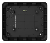 Монтажний бокс для підведення живлення до ППКП Ajax GlandBox Black (125718.314.BL)