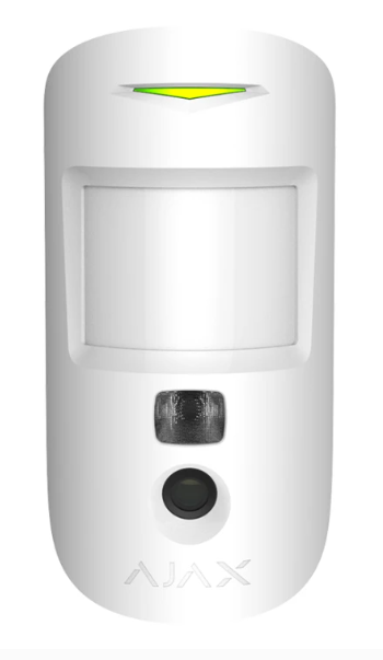 Бездротовий датчик руху Ajax HDR MotionCam White (MotionCam) Бездротовий датчик руху Ajax HDR MotionCam White (MotionCam)
