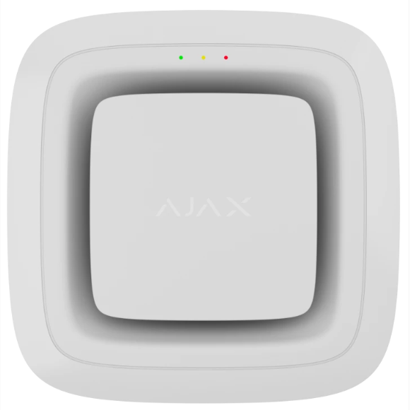 Бездротовий адресний пожежний оповіщувач звуковий Ajax EN54 FireProtect (Sounder) Jeweller White (118602.278.WH1)