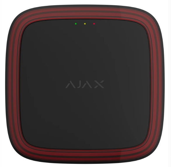 Бездротовий адресний пожежний оповіщувач світловий Ajax EN54 FireProtect (VAD) Jeweller Black (118606.277.BL1)