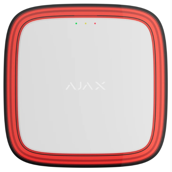 Бездротовий адресний пожежний оповіщувач світловий Ajax EN54 FireProtect (VAD) Jeweller White (118605.277.WH1)