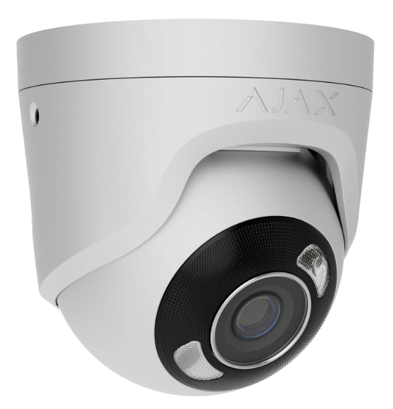 Дротова охоронна IP-камера Ajax TurretCam HL (8 Mp/2,8 mm) White (126265.197.WH1) Дротова охоронна IP-камера Ajax TurretCam HL (8 Mp/2,8 mm) White (126265.197.WH1)