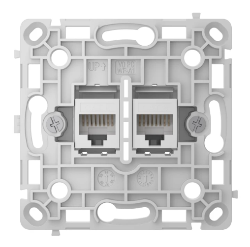 Механізм розетки Ajax OutletCore (LAN) Vertical White (126186.165.WH) Механізм розетки Ajax OutletCore (LAN) Vertical White (126186.165.WH)