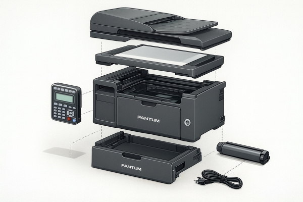 МФУ Pantum M6607NW  (разборка)