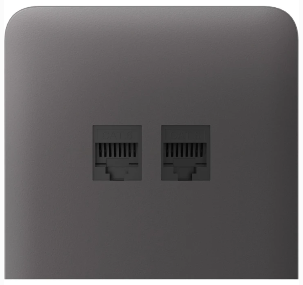 Бічна панель для вбудованої інтернет-розетки Ajax SideCover (LAN) vertical Grey (126222.319.GR) Бічна панель для вбудованої інтернет-розетки Ajax SideCover (LAN) vertical Grey (126222.319.GR)