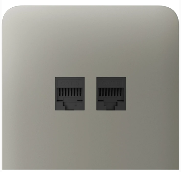 Бічна панель для вбудованої інтернет-розетки Ajax SideCover (LAN) vertical Olive (126226.319.OL) Бічна панель для вбудованої інтернет-розетки Ajax SideCover (LAN) vertical Olive (126226.319.OL)