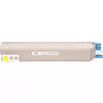 Картридж тон. BASF для OKI C810 аналог 44059117/44059105 Yellow ( 8000 ст.) (BASF-KT-C810Y)