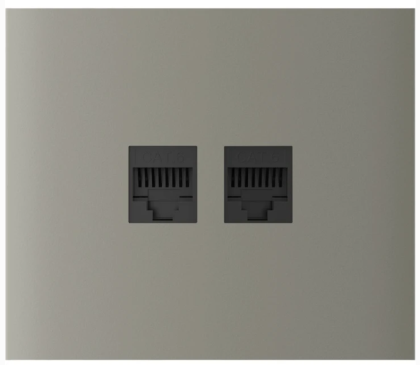 Центральна панель для вбудованої інтернет-розетки Ajax CenterCover (LAN) vertical Olive (126210.318.OL) Центральна панель для вбудованої інтернет-розетки Ajax CenterCover (LAN) vertical Olive (126210.318.OL)