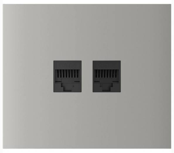 Центральна панель для вбудованої інтернет-розетки Ajax CenterCover (LAN) vertical Oyster (126209.318.OY) Центральна панель для вбудованої інтернет-розетки Ajax CenterCover (LAN) vertical Oyster (126209.318.OY)