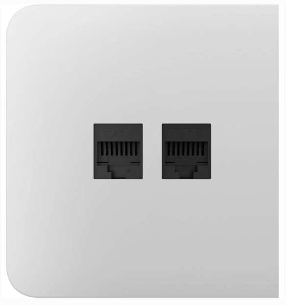 Бічна панель для вбудованої інтернет-розетки Ajax SideCover (LAN) White (126211.319.WH) Бічна панель для вбудованої інтернет-розетки Ajax SideCover (LAN) White (126211.319.WH)