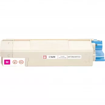 Картридж тон. BASF для OKI C5650/5750 аналог 43872306/43872322 Magenta ( 2000 ст.) (BASF-KT-C5650M)