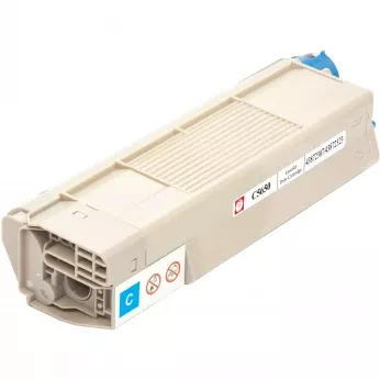Картридж тон. BASF для OKI C5650/5750 аналог 43872307/43872323 Cyan ( 2000 ст.) (BASF-KT-C5650C)
