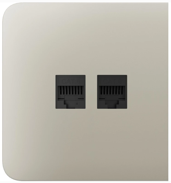 Бічна панель для вбудованої інтернет-розетки Ajax SideCover (LAN) Ivory (126213.319.IV) Бічна панель для вбудованої інтернет-розетки Ajax SideCover (LAN) Ivory (126213.319.IV)