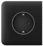 Бічна панель для вбудованої розетки Ajax SideCover (basic) Black