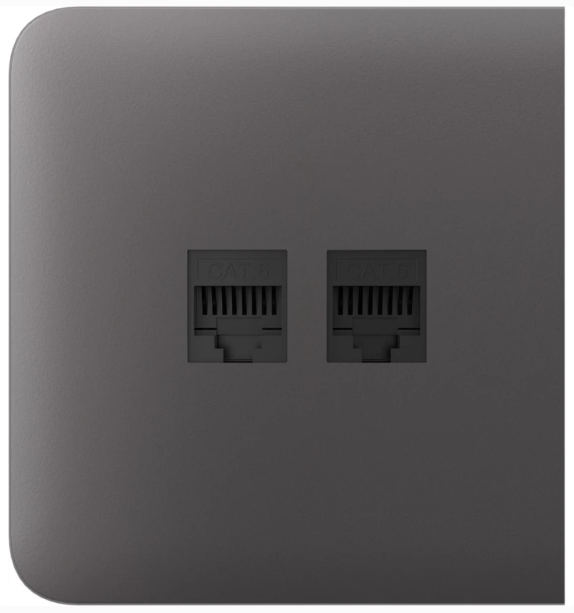 Бічна панель для вбудованої інтернет-розетки Ajax SideCover (LAN) Grey (126214.319.GR) Бічна панель для вбудованої інтернет-розетки Ajax SideCover (LAN) Grey (126214.319.GR)