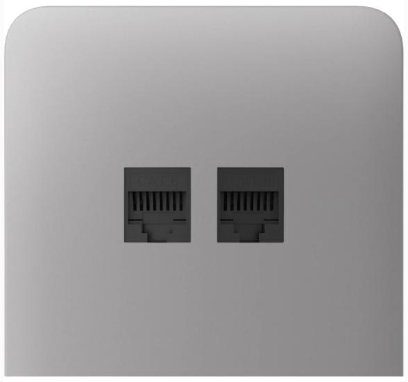 Бічна панель для вбудованої інтернет-розетки Ajax SideCover (LAN) vertical Fog (126224.319.FG) Бічна панель для вбудованої інтернет-розетки Ajax SideCover (LAN) vertical Fog (126224.319.FG)