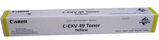 Картридж оригинальный с заправкой Canon C-EXV49Y Yellow