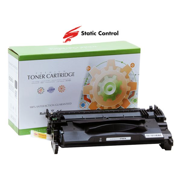Картридж совместимый Static Control для HP 87A (CF287A) / Canon 041