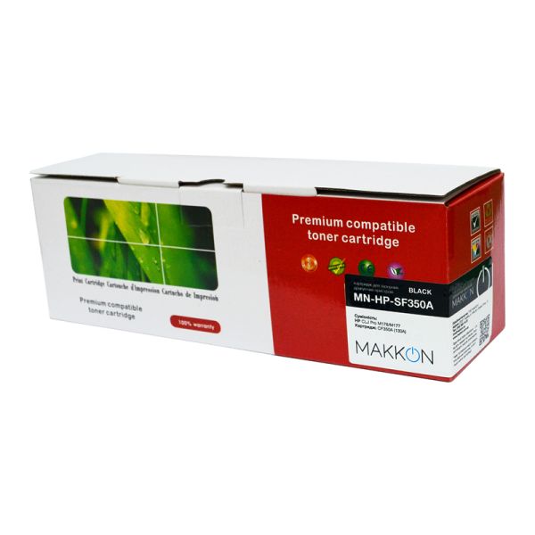 картридж MAKKON сумісний аналог HP СF350A (130A) black