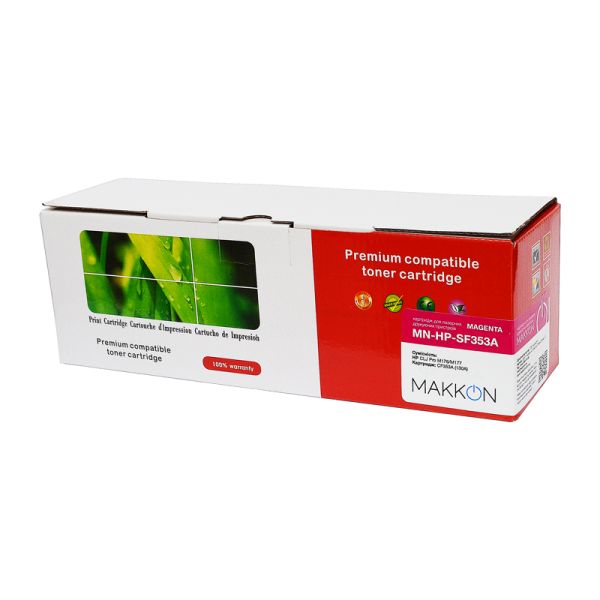 картридж MAKKON сумісний аналог HP СF353A (130A) magenta