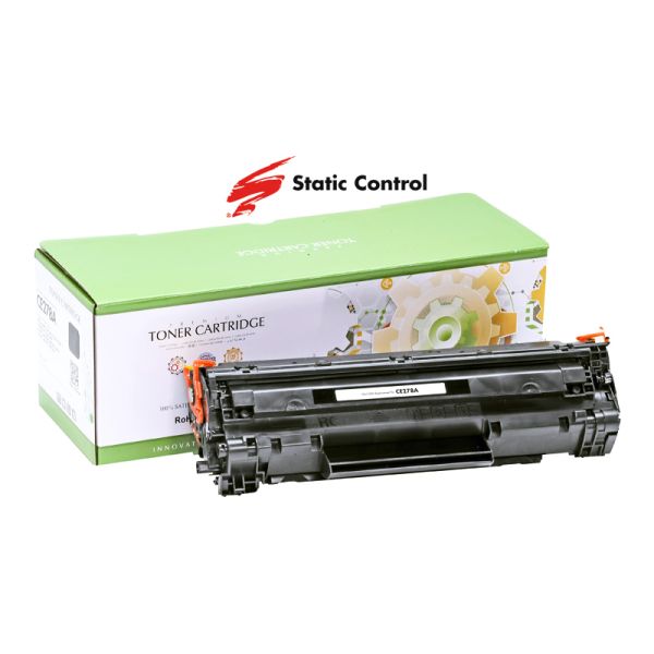 Картридж совместимый Static Control для HP 78A (CE278A) / Canon 728 Black
