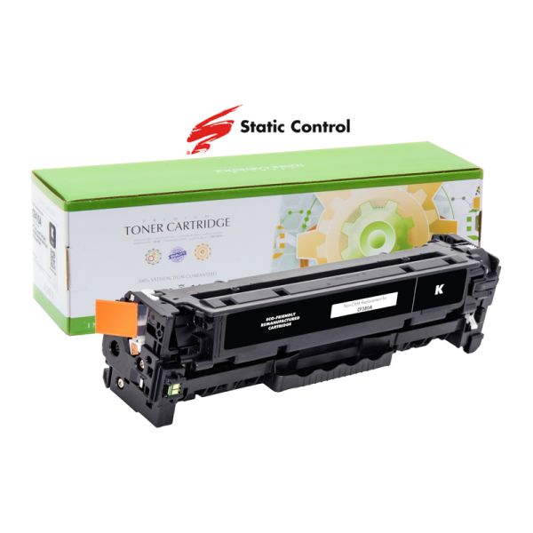 картридж Static Control з заправкою HP CF380A (312A) black