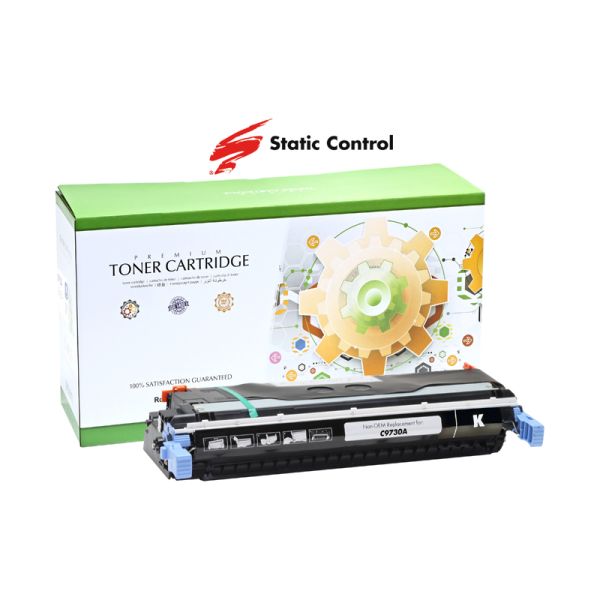 картридж Static Control з заправкою HP C9730A (645Bk) black