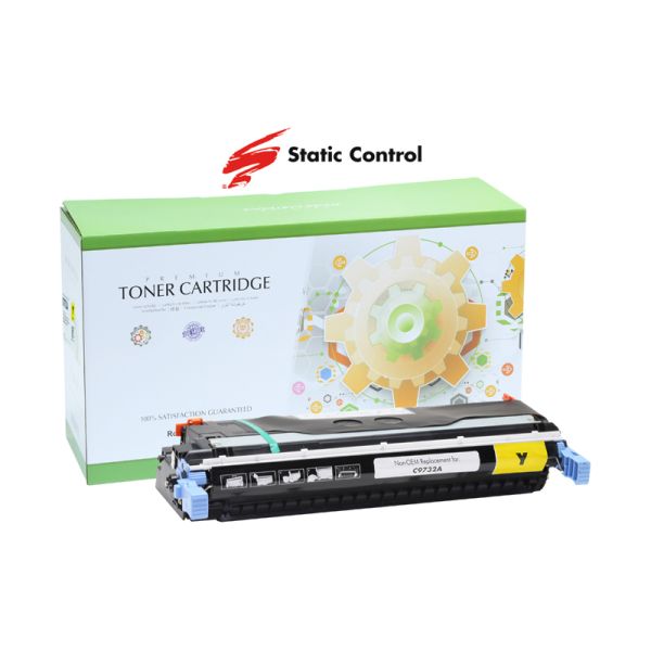 Картридж Static Control з заправкою HP 645Y (C9732A) yellow