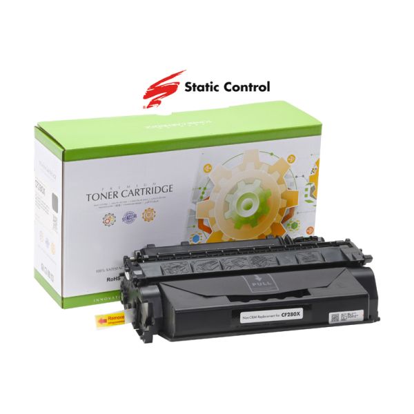 Картридж Static Control совместимый аналог для HP 80X (CF280X)