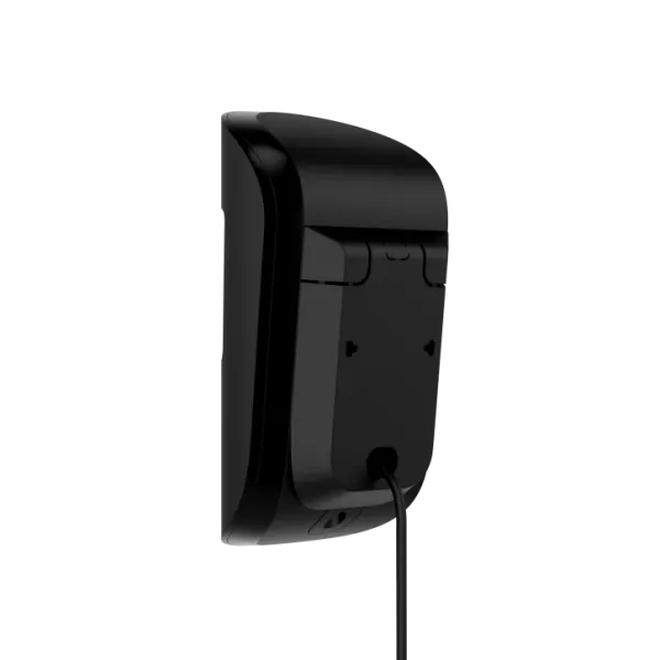 Проводной датчик движения Ajax MotionCam Fibra (PhOD) с поддержкой фотоверификации тревог, функций "Фото по запросу" и "Фото по сценарию" Black