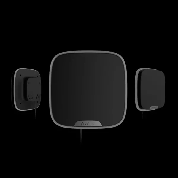 Проволочная сирена для брендированной лицевой панели Ajax StreetSiren DoubleDeck Fibra Black