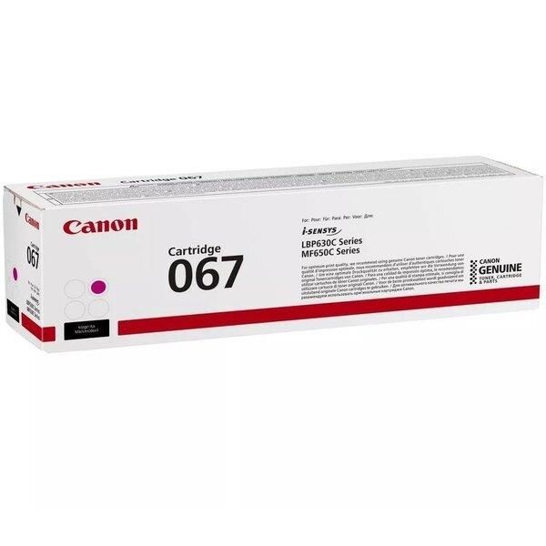 Картридж Canon 067 MF651Cw/MF655Cdw/MF657Cdw/LBP631Cw/LBP633Cdw Magenta (1250 стор.)