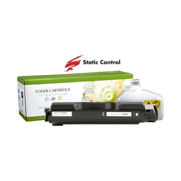 картридж Static Control совместимый аналог Kyocera TK-590K black