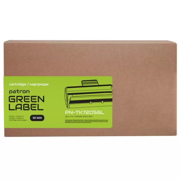 Тонер-картридж совместимый Kyocera Mita TK-7205 Green Label Patron (PN-TK7205GL)