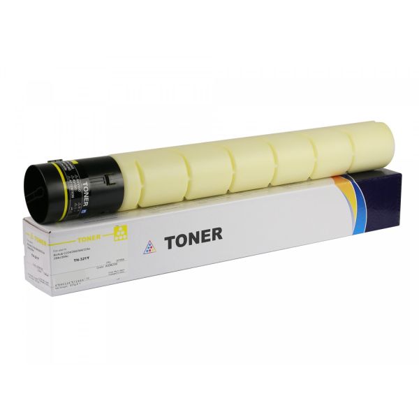 тонер TN-321Y для Konica Minolta bizhub C224 туба 527 г yellow CET