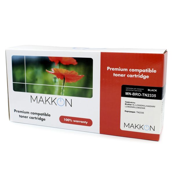 картридж MAKKON сумісний аналог Brother TN-2335