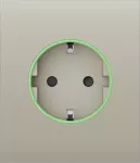 Центральна панель для вбудованої розетки Ajax СenterCover (smart) ivory