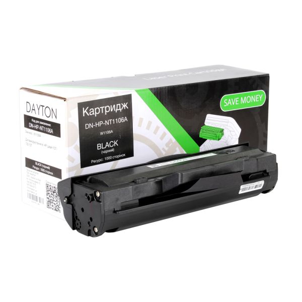 Картридж сумісний DAYTON для HP 106A (W1106A)
