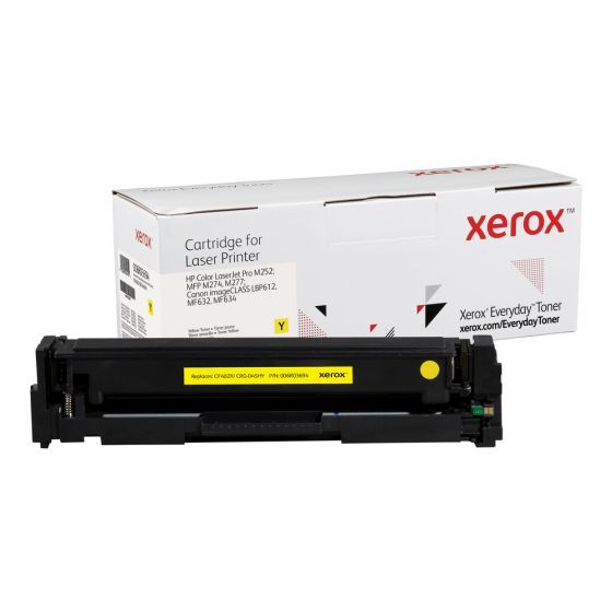 картридж Xerox Everyday совместимый аналог HP CF402X (201X), Canon 045H yellow