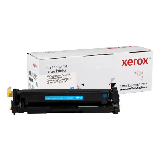 Картридж Xerox Everyday совместимый аналог HP 410A (CF411A) / Canon 046 cyan