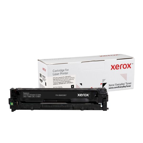 картридж Xerox Everyday сумісний аналог HP CF210X/CB540A/CE320A, Canon 716/731H black