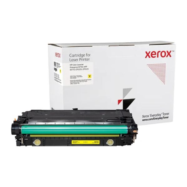 картридж Xerox Everyday совместимый аналог HP CE342A (651A)/CE272A (650A)/CE742A (307A) yellow
