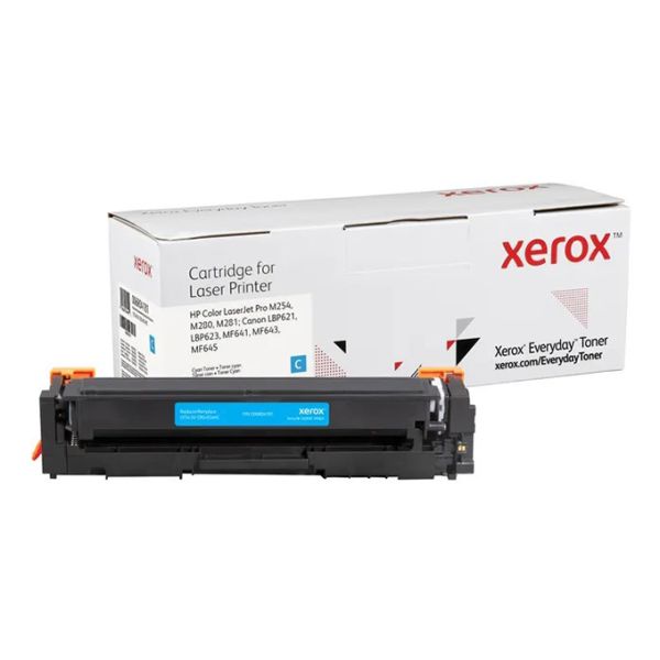 картридж Xerox Everyday совместимый аналог HP CF541X (203X), Canon 054H cyan