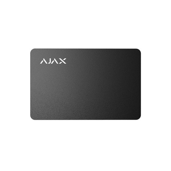Карта охранной системы Ajax Pass черная 10 шт.