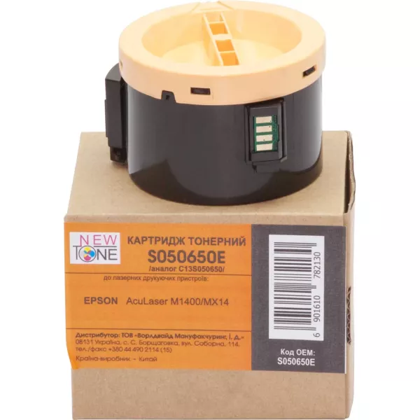 Картридж тон. NEWTONE для Epson AcuLaser M1400/MX14 аналог Epson C13S050650 Black ( 2200 ст.) (S050650E)