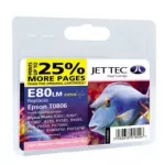 Картридж JetTec для Epson Stylus Photo P50/PX660/PX720WD аналог C13T08064010 Light Magenta (110E008006)