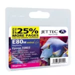 Картридж JetTec для Epson Stylus Photo P50/PX660/PX720WD аналог C13T08034010 Magenta (110E008003)