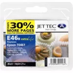 Картридж JetTec для Epson Stylus C63/C65/C83 аналог C13T04714A Black (110E004601)
