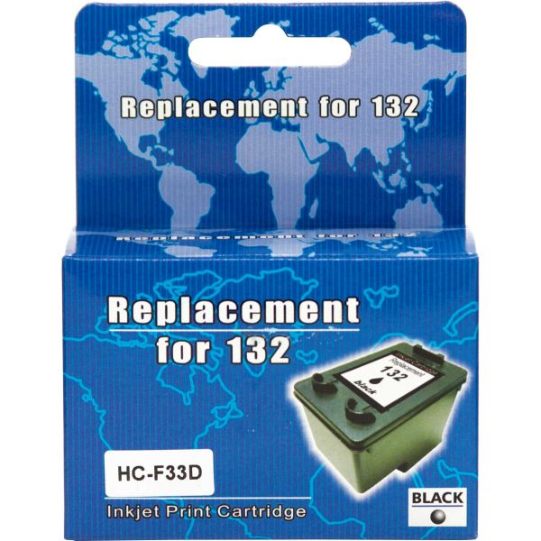 Картридж MicroJet для HP PSC 1513 аналог HP №132 Black (HC-F33D)