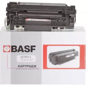 Картридж сумісний аналог BASF для HP 51A (Q7551A) Black